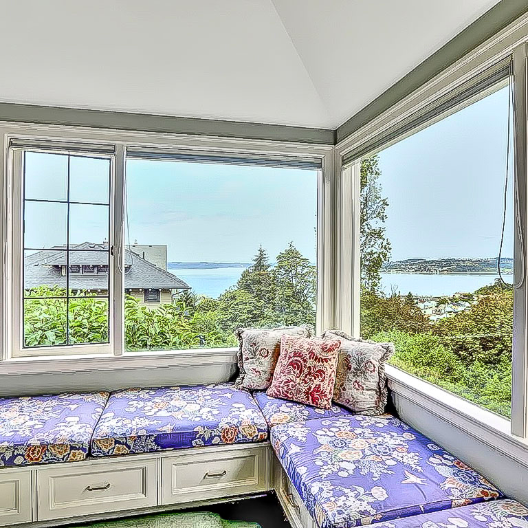 Oceanside, CA Sunroom Interior Backyard