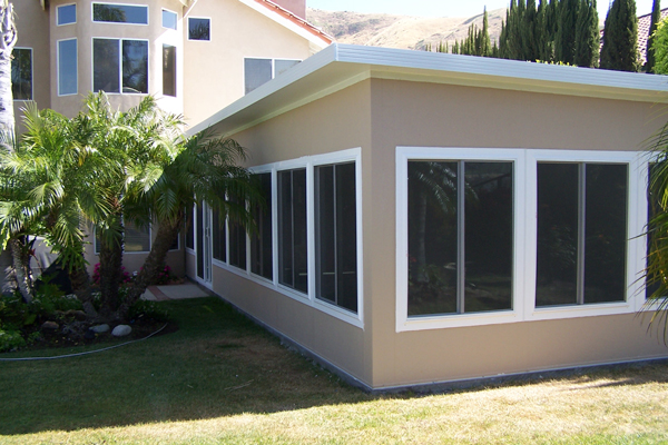 Exterior Straight Eave Patio Room, California